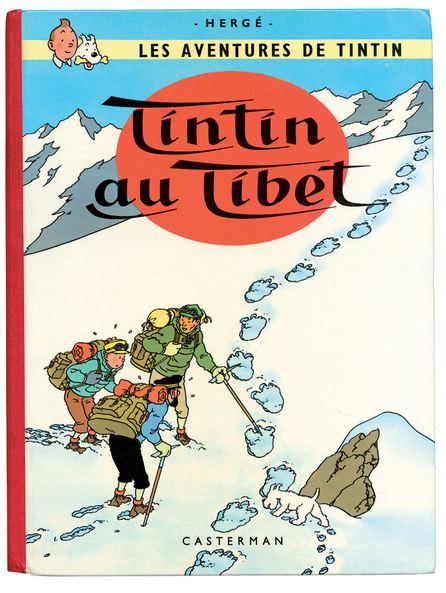 Couverture de la première édition belge, « imprimerie Casterman » éditée en 1960.
