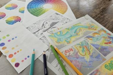 Atelier de coloriage BD