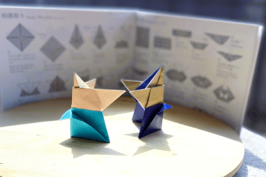 Origami pliage Rikishi