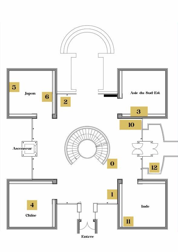 Plan du rez-de-chaussée - Agrandir l'image, fenêtre modale