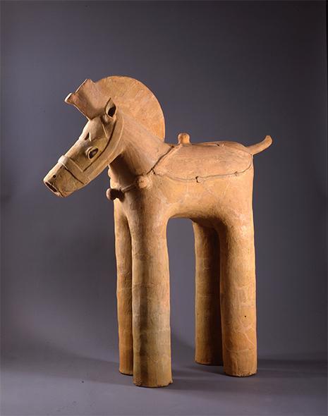 Cheval Haniwa - Agrandir l'image, fenêtre modale