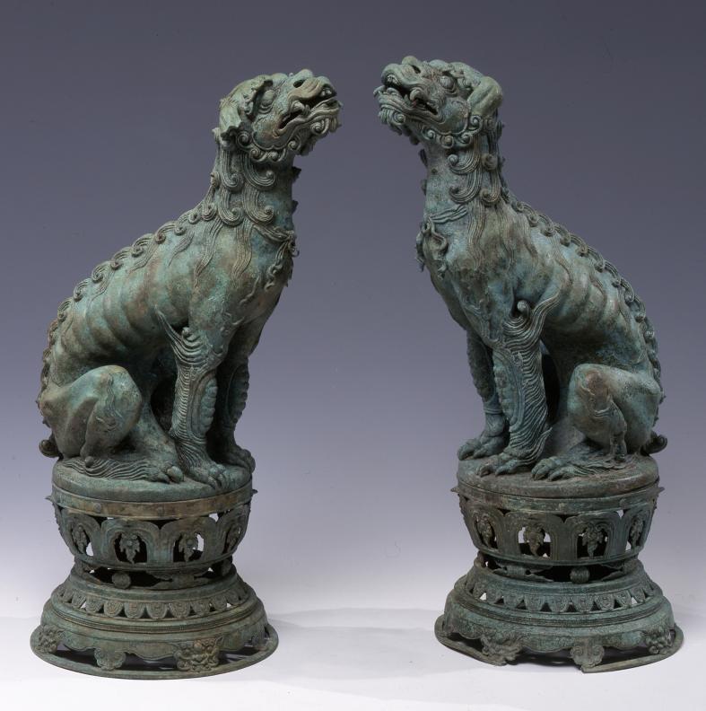 Les lions mythiques - Agrandir l'image, fenêtre modale