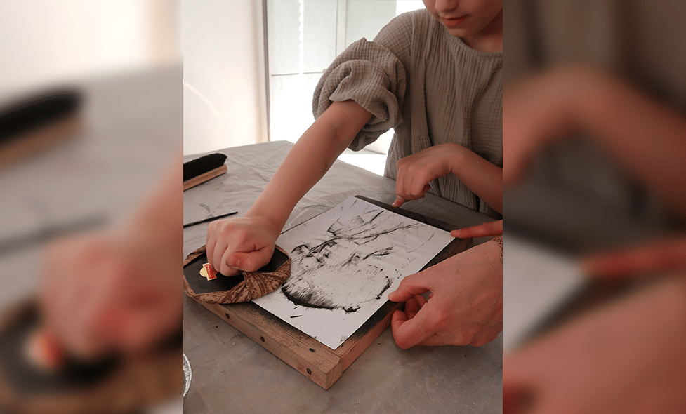 Atelier d'initiation à l'estampe japonaise - Agrandir l'image, fenêtre modale