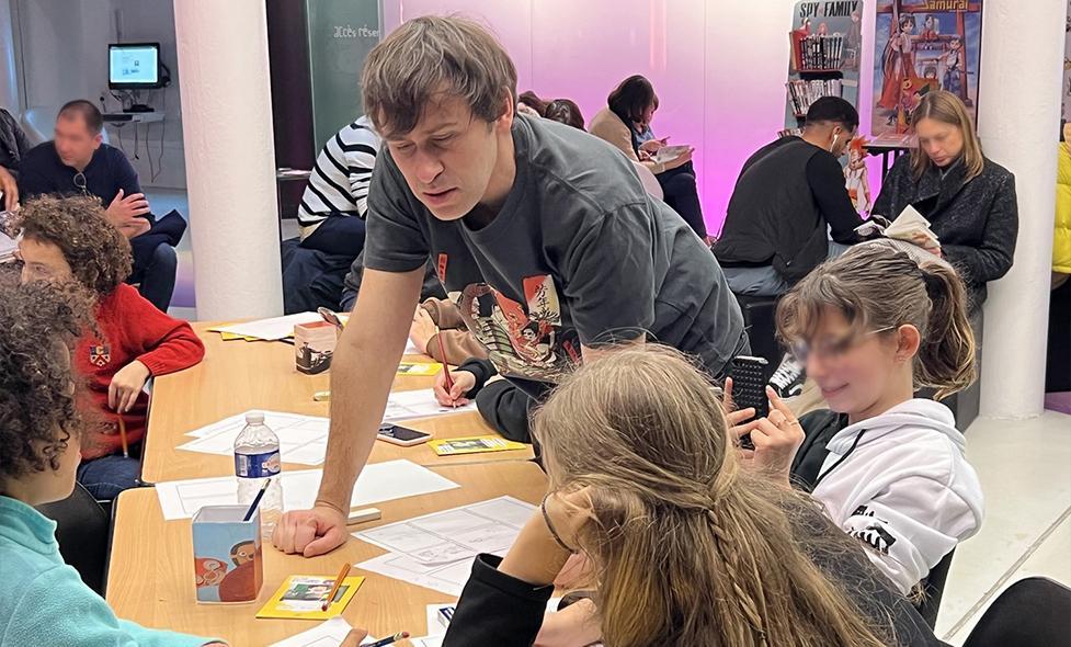 Stage d’initiation au manga - Agrandir l'image, fenêtre modale